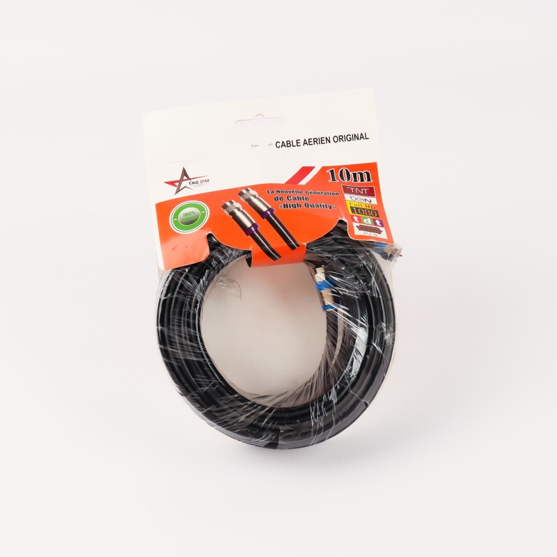 كيبل دش وكالة اصلي 10 متر