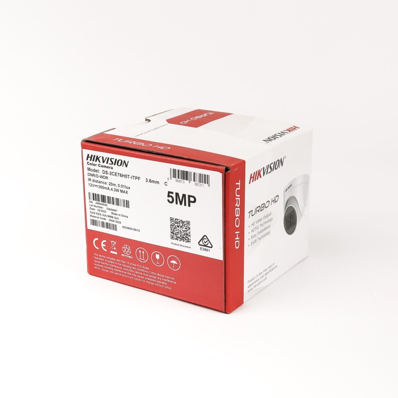 DS-2CE76HOT-ITPF  3.6MM  C