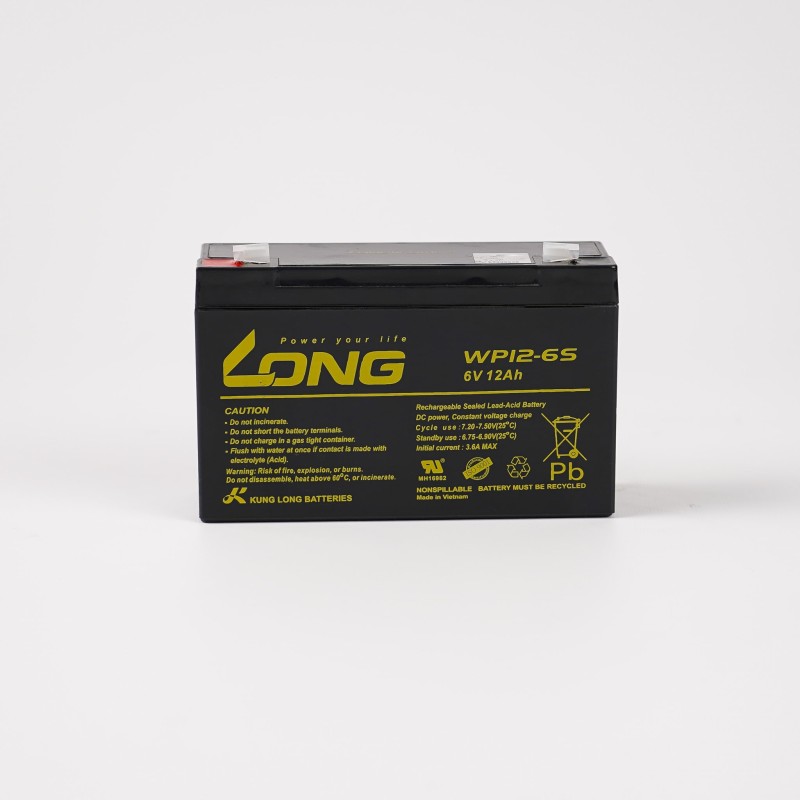 بطارية لونج12امبير6فولتWP12-6S